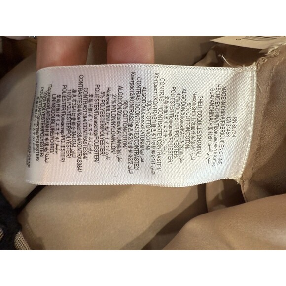 BCBGMAXAZRIA Desirae Black Eyelet Lace Ruffle Sleeve Cocktail Dress Size 2 NWT - Picture 9 of 11